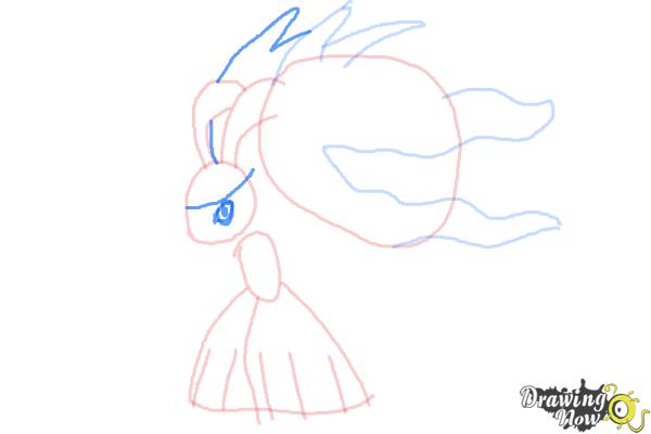 How to Draw Mega Mawile - Step 6 How to Draw Mega Mawile - Step 6
