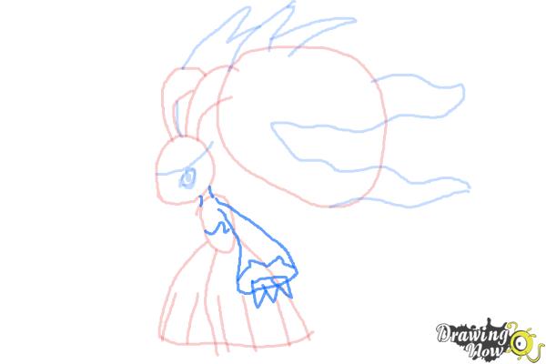 How to Draw Mega Mawile - Step 7 How to Draw Mega Mawile - Step 7