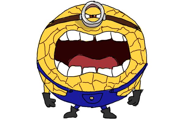 How to Draw Mega Minion Jerry from Despicable Me 4 - Step 14 How to Draw Mega Minion Jerry from Despicable Me 4 - Step 14