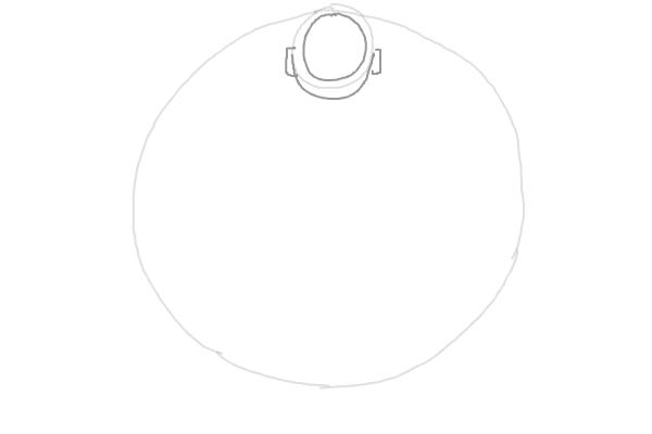 How to Draw Mega Minion Jerry from Despicable Me 4 - Step 2 How to Draw Mega Minion Jerry from Despicable Me 4 - Step 2