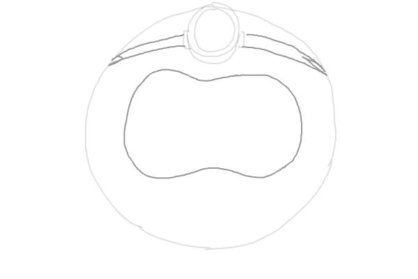 How to Draw Mega Minion Jerry from Despicable Me 4 - Step 3 How to Draw Mega Minion Jerry from Despicable Me 4 - Step 3