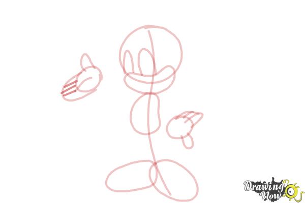 How to Draw Miles Prower, Tails from Sonic - Step 10 How to Draw Miles Prower, Tails from Sonic - Step 10