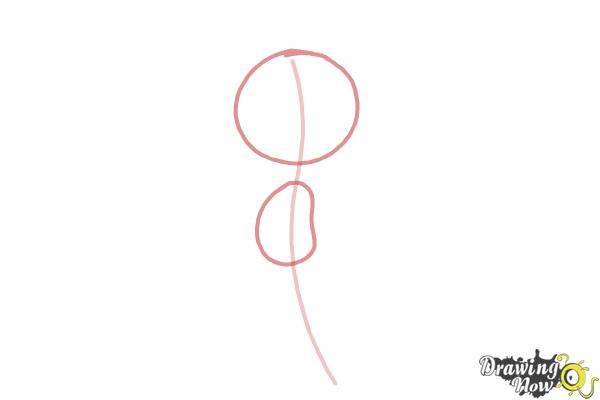 How to Draw Miles Prower, Tails from Sonic - Step 2 How to Draw Miles Prower, Tails from Sonic - Step 2
