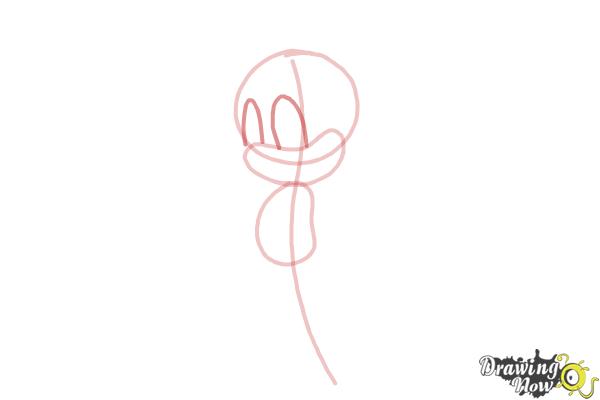 How to Draw Miles Prower, Tails from Sonic - Step 4 How to Draw Miles Prower, Tails from Sonic - Step 4