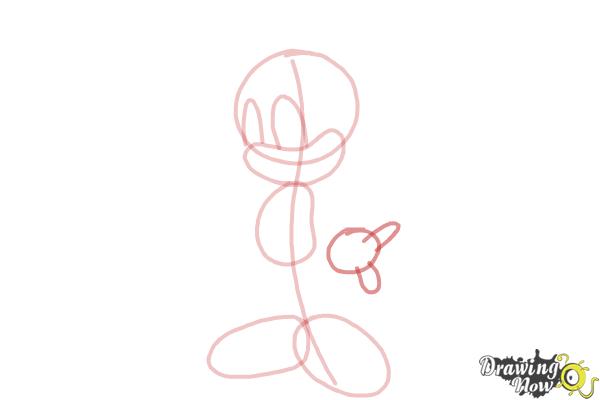 How to Draw Miles Prower, Tails from Sonic - Step 6 How to Draw Miles Prower, Tails from Sonic - Step 6