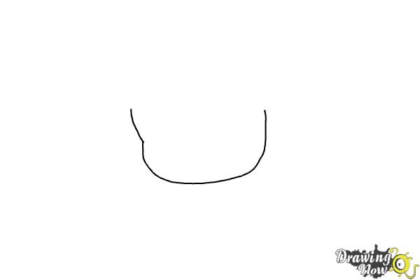 How to Draw Moon Night - Step 1 How to Draw Moon Night - Step 1