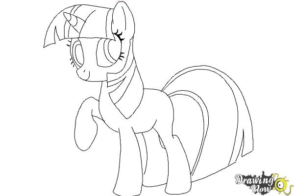 How to Draw My Little Pony Step by Step - Step 10 How to Draw My Little Pony Step by Step - Step 10