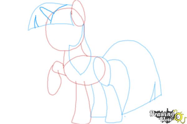 How to Draw My Little Pony Step by Step - Step 7 How to Draw My Little Pony Step by Step - Step 7
