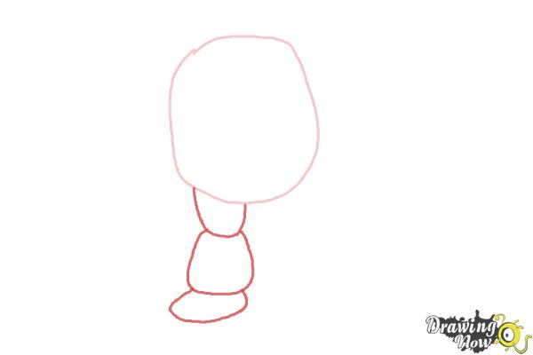 How to Draw Nrg from Ben 10 - Step 2 How to Draw Nrg from Ben 10 - Step 2