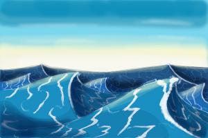 How to Draw Ocean Waves