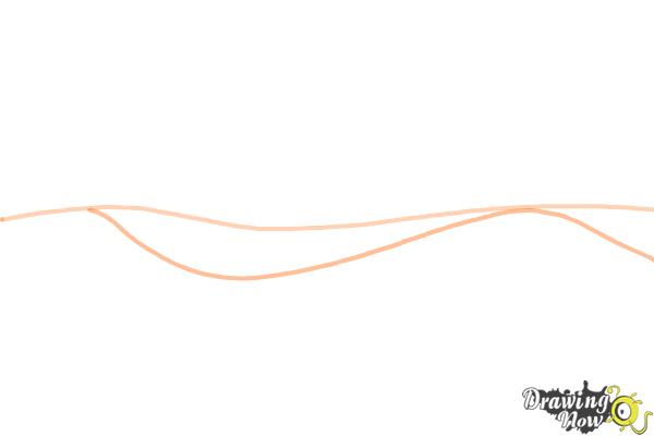 How to Draw Ocean Waves - Step 2 How to Draw Ocean Waves - Step 2