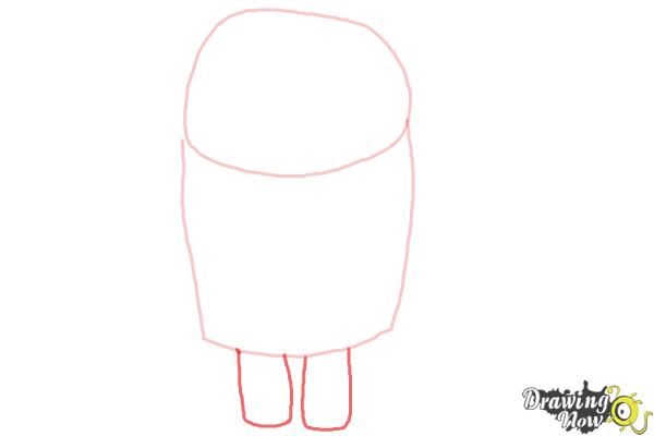 How to Draw Oh from Home - Step 3 How to Draw Oh from Home - Step 3