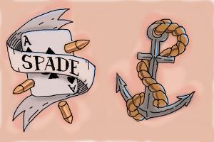 How to Draw Old School Tattoos