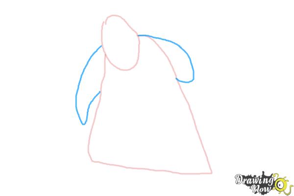 How to Draw Oogie Boogie, Disney Villain - Step 3 How to Draw Oogie Boogie, Disney Villain - Step 3