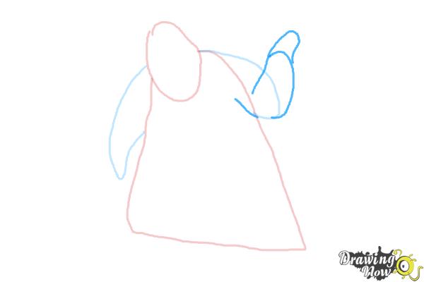 How to Draw Oogie Boogie, Disney Villain - Step 4 How to Draw Oogie Boogie, Disney Villain - Step 4