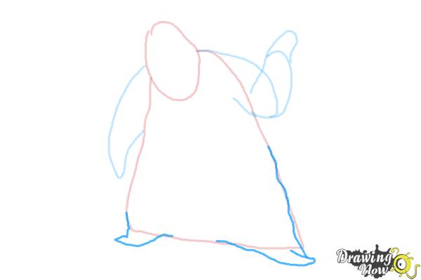 How to Draw Oogie Boogie, Disney Villain - Step 5 How to Draw Oogie Boogie, Disney Villain - Step 5