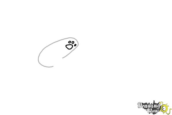 How to Draw Panda Dabbing - Step 2 How to Draw Panda Dabbing - Step 2