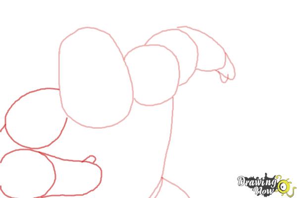 How to draw Patrick, Mr. Superawesomeness from SpongeBob: Sponge Out of Water - Step 4 How to draw Patrick, Mr. Superawesomeness from SpongeBob: Sponge Out of Water - Step 4