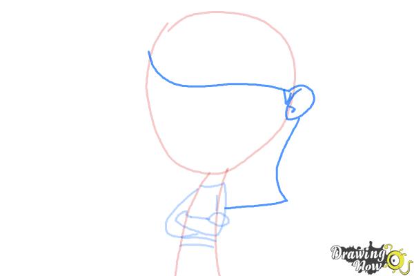 How to Draw Penny Peterson from Mr. Peabody &Amp; Sherman - Step 4 How to Draw Penny Peterson from Mr. Peabody &Amp; Sherman - Step 4