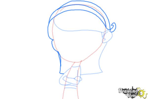 How to Draw Penny Peterson from Mr. Peabody &Amp; Sherman - Step 5 How to Draw Penny Peterson from Mr. Peabody &Amp; Sherman - Step 5