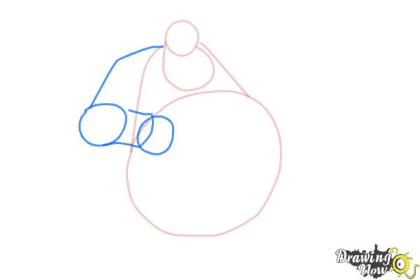 How to Draw Pete, Disney Villain - Step 3 How to Draw Pete, Disney Villain - Step 3