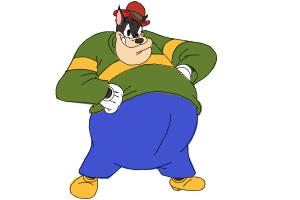How to Draw Pete, Disney Villain