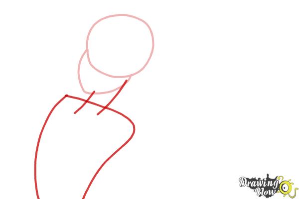 How to Draw Peter Pan And Tinkerbell - Step 2 How to Draw Peter Pan And Tinkerbell - Step 2