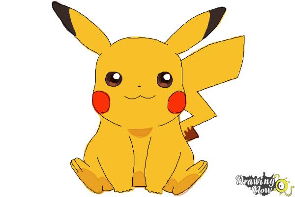 How to Draw Pikachu Easy - Step 10 How to Draw Pikachu Easy - Step 10