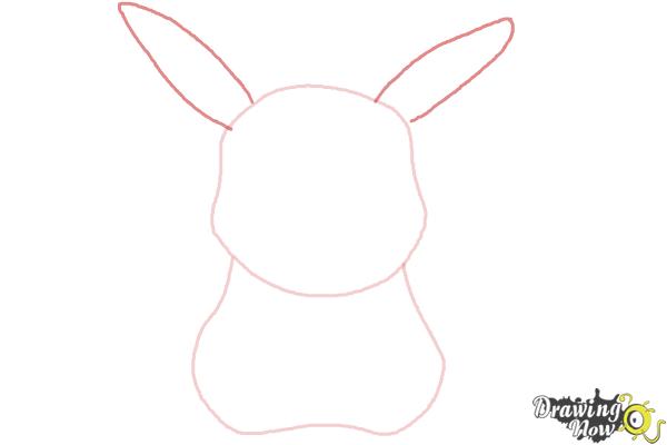 How to Draw Pikachu Easy - Step 3 How to Draw Pikachu Easy - Step 3