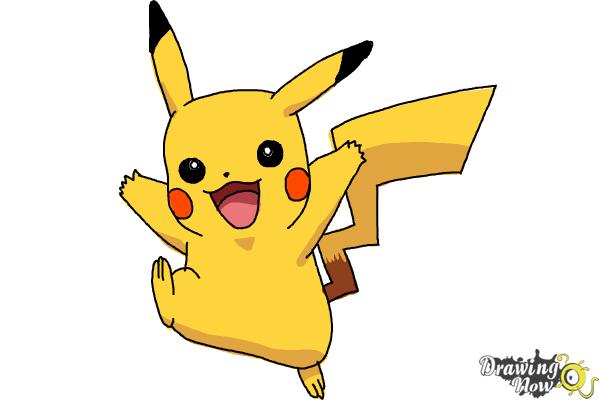 How to Draw Pikachu (Ver 2) - Step 8 How to Draw Pikachu (Ver 2) - Step 8