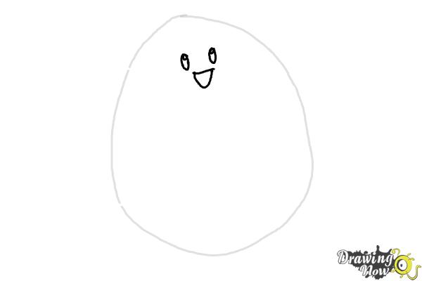 How to Draw Pokemon - Blissey - Step 2 How to Draw Pokemon - Blissey - Step 2