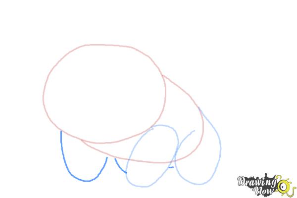 How to Draw Pokemon Bulbasaur - Step 3 How to Draw Pokemon Bulbasaur - Step 3