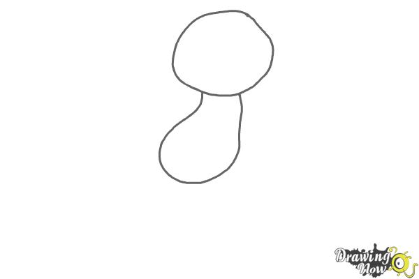 How to Draw Pokemon - Mew - Step 1 How to Draw Pokemon - Mew - Step 1