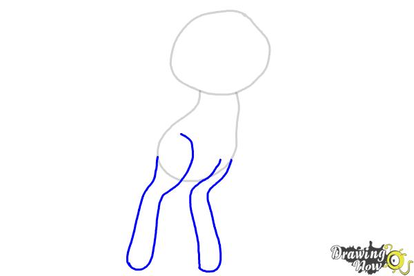 How to Draw Pokemon - Mew - Step 2 How to Draw Pokemon - Mew - Step 2