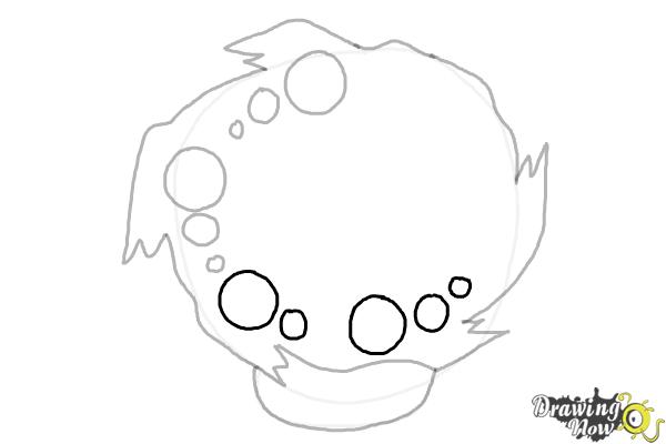 How to Draw Pokemon - Spiritomb - Step 9