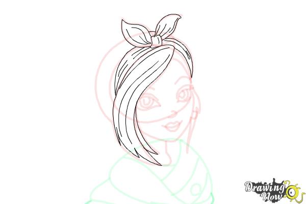 How to Draw Poppy O'Hair from Ever After High - Step 10 How to Draw Poppy O'Hair from Ever After High - Step 10
