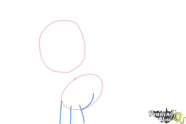 How to Draw Purple Wave from My Little Pony Friendship Is Magic - Step 2 How to Draw Purple Wave from My Little Pony Friendship Is Magic - Step 2