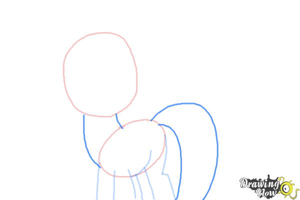 How to Draw Purple Wave from My Little Pony Friendship Is Magic - Step 4 How to Draw Purple Wave from My Little Pony Friendship Is Magic - Step 4