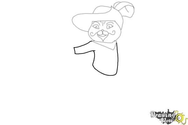 How to Draw Puss in Boots 2 - Step 10 How to Draw Puss in Boots 2 - Step 10