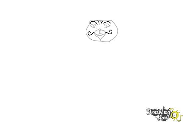 How to Draw Puss in Boots 2 - Step 6 How to Draw Puss in Boots 2 - Step 6