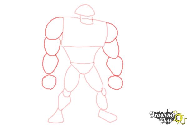 How to Draw Rath from Ben 10 Omniverse - Step 5 How to Draw Rath from Ben 10 Omniverse - Step 5