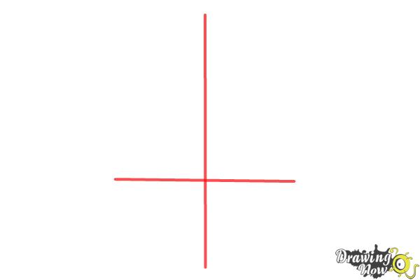 How to Draw Real Madrid Logo - Step 1 How to Draw Real Madrid Logo - Step 1