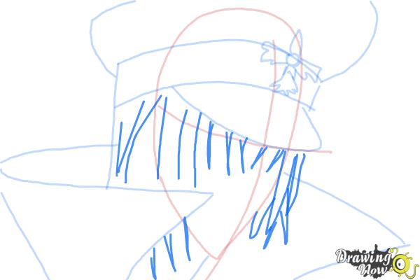 How to Draw Reiga, Wakamiya Kanata from Betrayal Knows My Name - Step 6