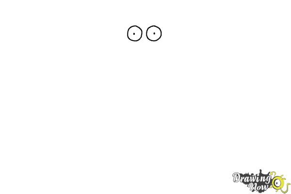 How to Draw Rick and Morty - Morty Smith - Step 1 How to Draw Rick and Morty - Morty Smith - Step 1