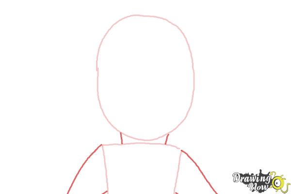 How to Draw Riley from Inside Out - Step 2 How to Draw Riley from Inside Out - Step 2