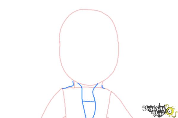 How to Draw Riley from Inside Out - Step 3 How to Draw Riley from Inside Out - Step 3