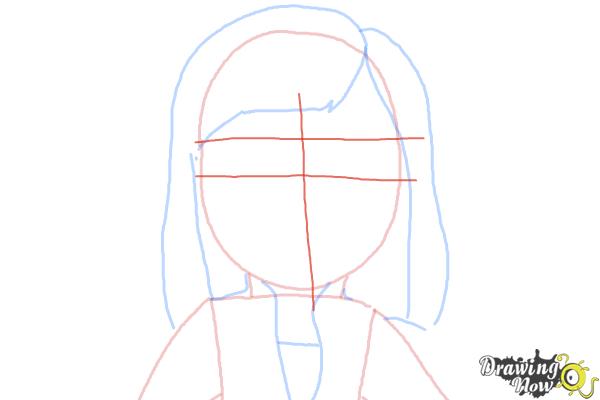 How to Draw Riley from Inside Out - Step 5 How to Draw Riley from Inside Out - Step 5