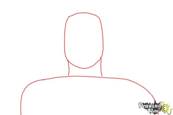 How to Draw Roman Reigns from WWE - Step 1 How to Draw Roman Reigns from WWE - Step 1