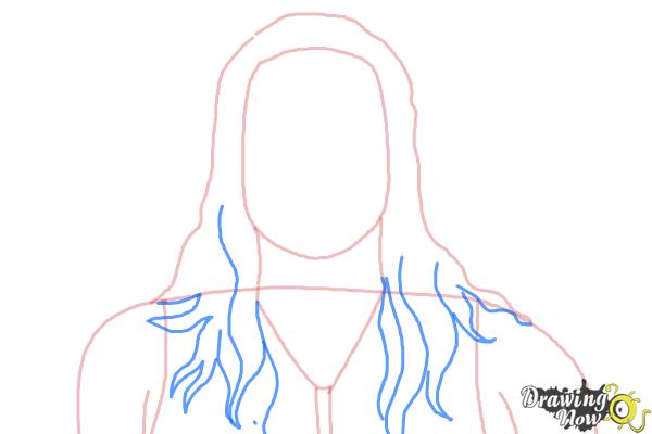 How to Draw Roman Reigns from WWE - Step 4 How to Draw Roman Reigns from WWE - Step 4