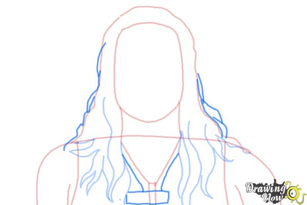 How to Draw Roman Reigns from WWE - Step 5 How to Draw Roman Reigns from WWE - Step 5